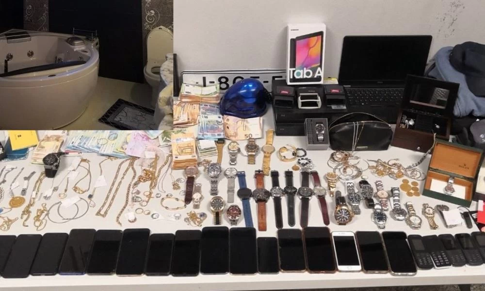 Η σπείρα με τα τζακούζι: Διαρρήκτες «χτύπησαν» 59 σπίτια και έκαναν χλιδάτη ζωή